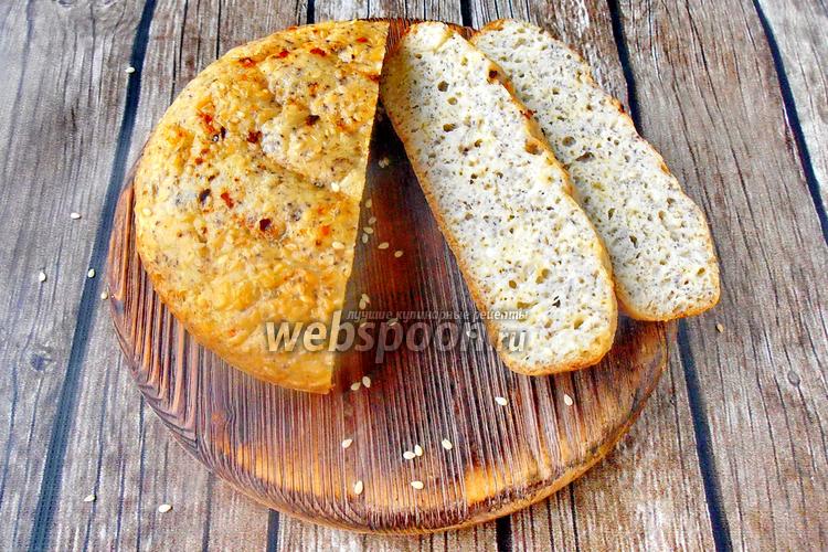 Фото Низкоуглеводный хлеб с сыром