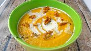 Фото рецепта Крем-суп из тыквы и цветной капусты
