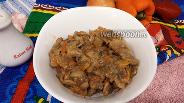 Фото рецепта Тушёные грибы с болгарским перцем
