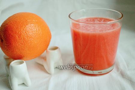 Фото рецепта Арбузно-апельсиновый лимонад
