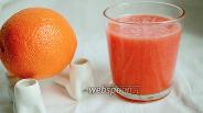 Фото рецепта Арбузно-апельсиновый лимонад