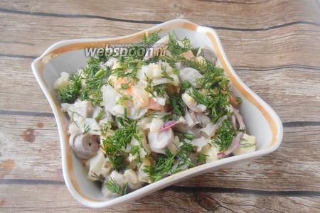 Салат из мясных субпродуктов, 28 рецептов приготовления с фото пошагово