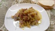 Фото рецепта Капустная солянка с краковской колбасой