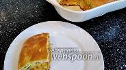 Фото рецепта Заливной пирог с тушёной капустой и яйцом