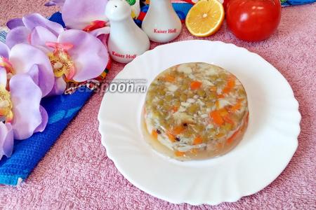 Фото рецепта Заливное из минтая