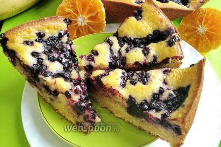 Пирог с малиной и черникой | Кулинарные рецепты | Дзен