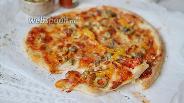 Фото рецепта Домашняя овощная пицца