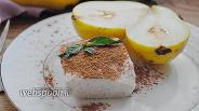 Фото рецепта Десерт из груши и творога