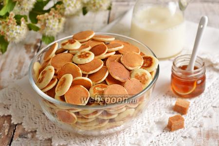 Фото рецепта Мини-оладушки