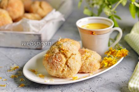 Фото рецепта Печенье «Одуванчик»