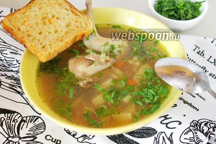 Фото Гречневый суп с перепелами