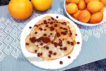 Фото рецепта Банановые оладьи без яиц