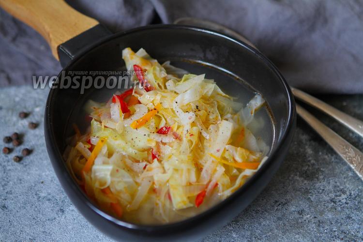 Фото Суп из моркови, картофеля и капусты
