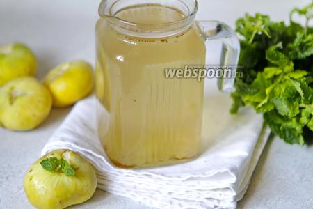 Фото рецепта Компот из инжира