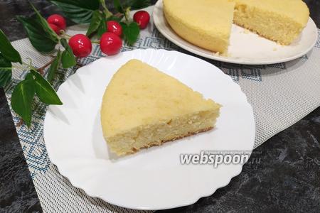 Фото рецепта Лимонный кекс-пирог в мультиварке