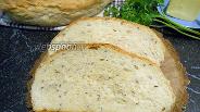 Фото рецепта Пшеничный хлеб на молоке с семенами льна