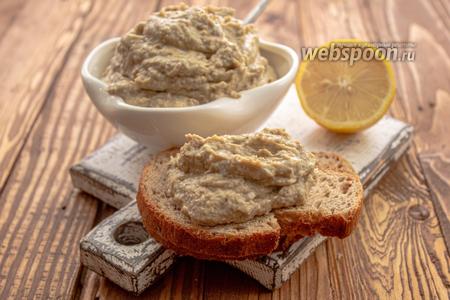 Фото рецепта Соус из печёных баклажанов с йогуртом