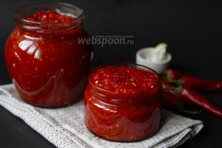 Фото рецепта Корейская перечная паста Канкочи