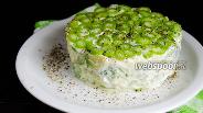 Фото рецепта Зелёный салат с черешковым сельдереем