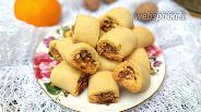 Фото рецепта Песочное печенье с сухофруктами и орехами