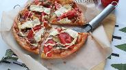 Фото рецепта Пицца с жареными грибами