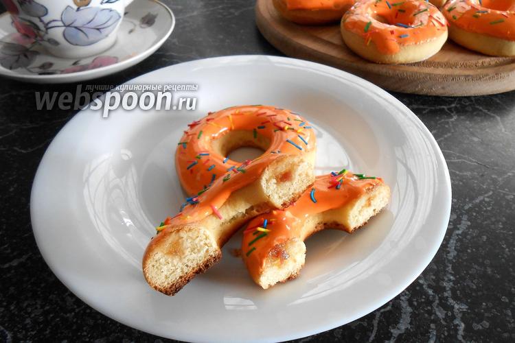 Фото Американские пончики с начинкой в духовке