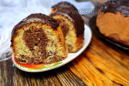 Мраморный кекс - рецепт с пошаговыми фото | Меню недели