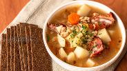 Фото рецепта Тирольский ячменный суп