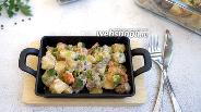 Фото рецепта Запеканка с нежным мясом говядины и картофелем со сметанным соусом