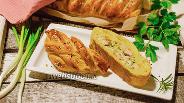 Фото рецепта Плетёный пирог с курицей, ветчиной и брокколи