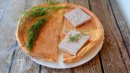 Фото рецепта Кето хлебная лепёшка без муки на альбумине