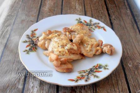 Фото рецепта Куриные отбивные с розмариново-сливочным соусом