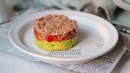 Фото рецепта Тимбал из авокадо и тунца