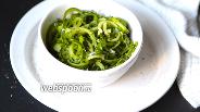 Фото рецепта Паста-салат из огуречных спагетти 