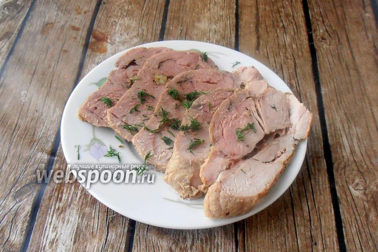 Фото Нежная свинина для бутербродов