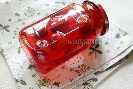 Фото рецепта Компот из слив и апельсина на зиму
