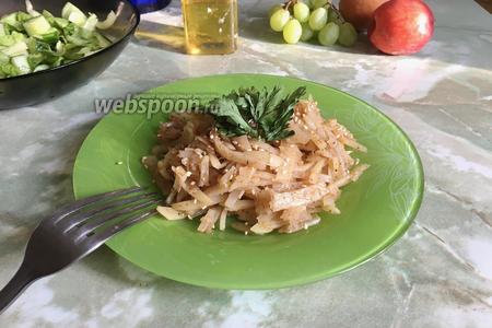 Фото рецепта Тушёный картофель по-корейски