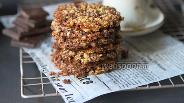 Фото рецепта Мягкое овсяное печенье с шоколадом