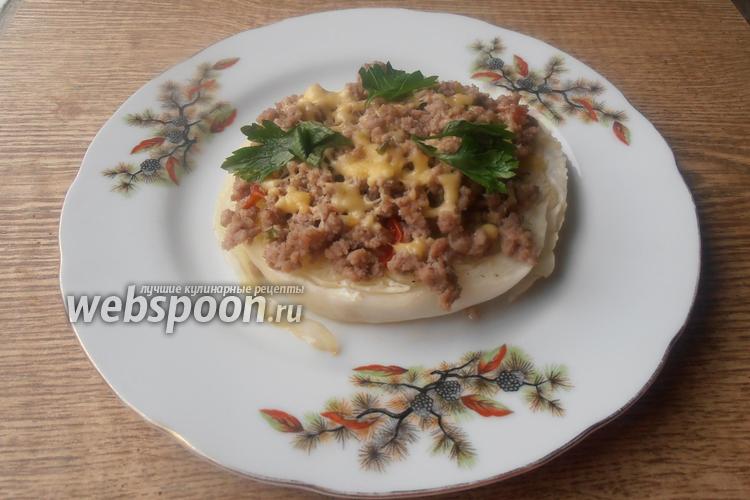 Запеканка с картофелем, капустой и фаршем - пошаговый рецепт с фото