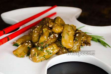 Фото рецепта Баклажаны по-сычуаньски