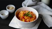 Фото рецепта Тушёные кабачки с рисом и овощами