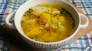 Фото рецепта Суп-рагу с печёным куриным филе