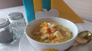 Фото рецепта Суп из сладкого картофеля с карри и кориандром