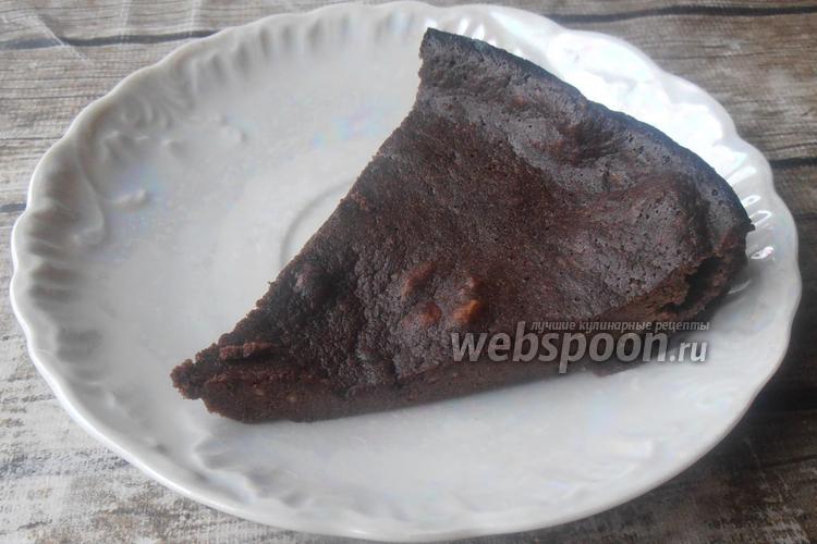 Фото Шоколадный пирог с фундуком без глютена