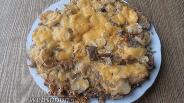 Фото рецепта Мясная запеканка с грибами эринги