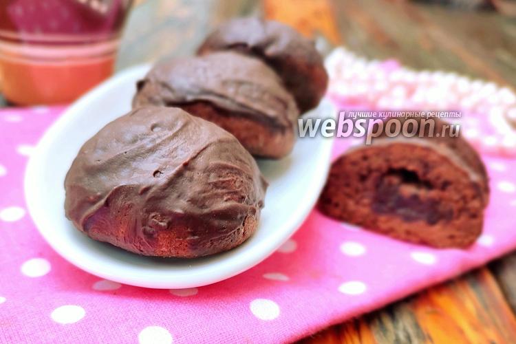 Фото Шоколадные пряники с черносливом и финиками