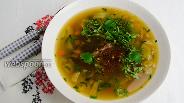 Фото рецепта Картофельный суп с капустой и грибами
