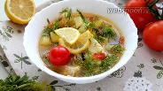 Фото рецепта Рыбный суп по-гречески