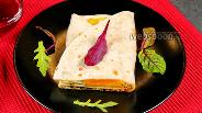 Фото рецепта Яичница-песто в лаваше и сырники с манкой. Видео