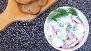 Фото рецепта Острый салат с редиской